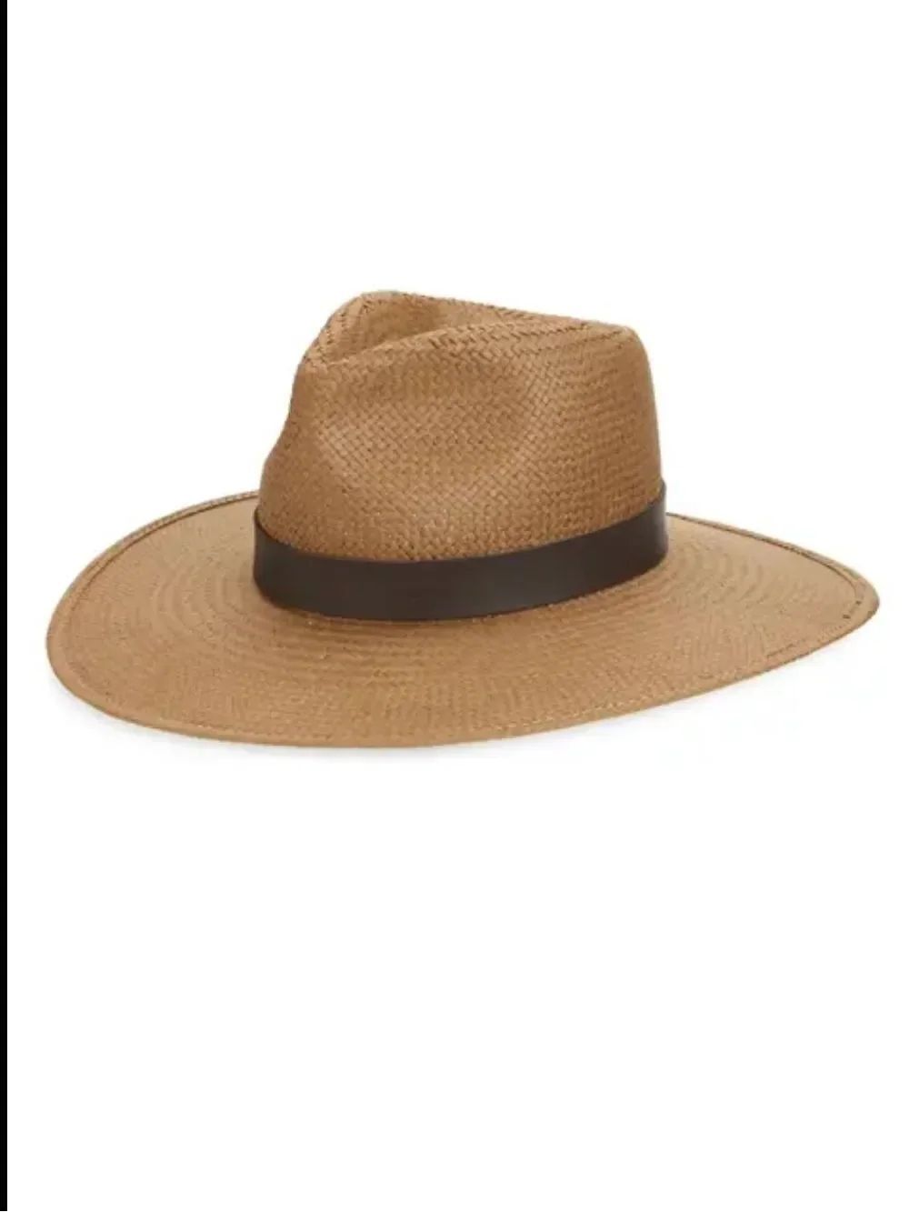 Janessa Leoneโpackable straw fedora